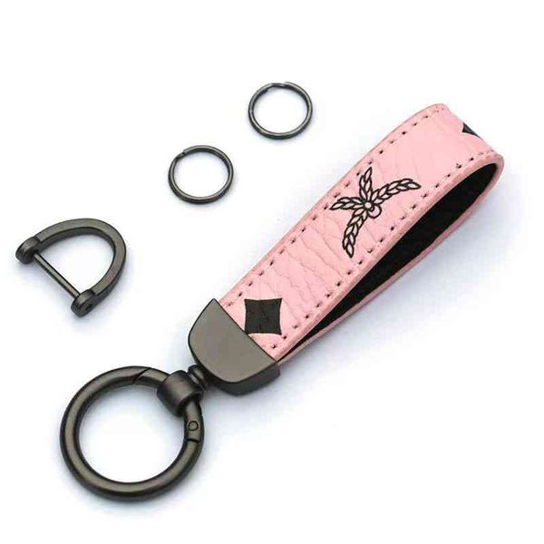 men's and women's high-end personality key chain car pendant couple with the same european american fashion s7, Silver
